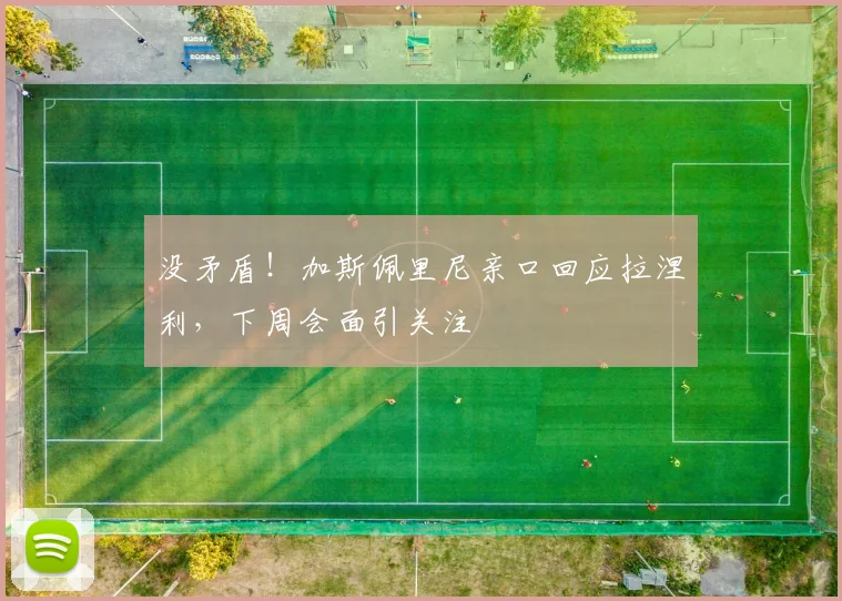 没矛盾！加斯佩里尼亲口回应拉涅利，下周会面引关注